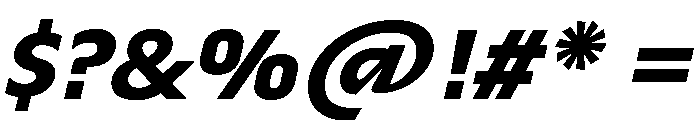 Troppau TroppauVAR Bold ExtraSlanted Instance Font OTHER CHARS