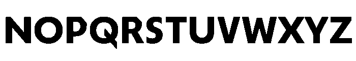 Troppau TroppauVAR Bold Instance Font UPPERCASE