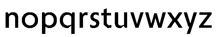 Troppau TroppauVAR Medium Instance Font LOWERCASE