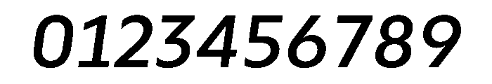 Troppau TroppauVAR Medium Slanted Instance Font OTHER CHARS