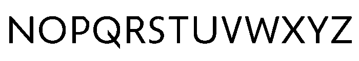 Troppau TroppauVAR Regular Instance Font UPPERCASE