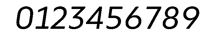 Troppau TroppauVAR Regular Slanted Instance Font OTHER CHARS