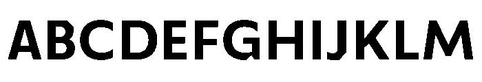 Troppau TroppauVAR SemiBold Instance Font UPPERCASE