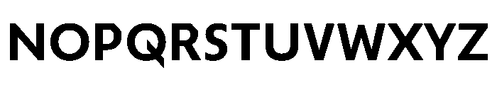 Troppau TroppauVAR SemiBold Instance Font UPPERCASE
