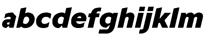 Troppau TroppauVAR UltraBold ExtraSlanted Instance FONT