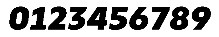 Troppau TroppauVAR UltraBold Slanted Instance Font OTHER CHARS