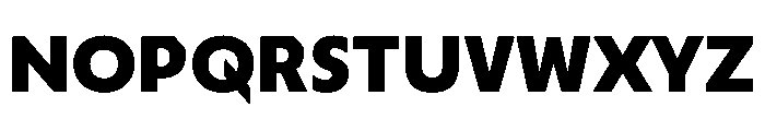 Troppau UltraBold Font UPPERCASE