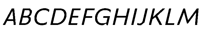TroppauExtraSlanted Regular Font UPPERCASE