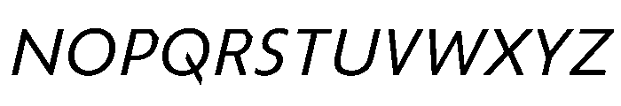 TroppauExtraSlanted Regular Font UPPERCASE
