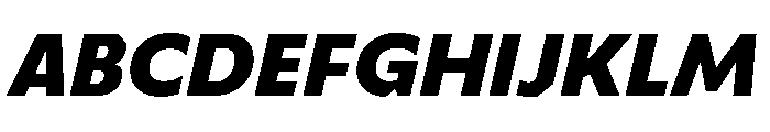 TroppauExtraSlanted UltraBold Font UPPERCASE