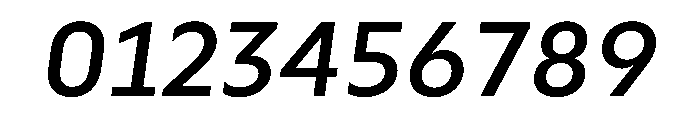 TroppauSlanted Medium Font OTHER CHARS