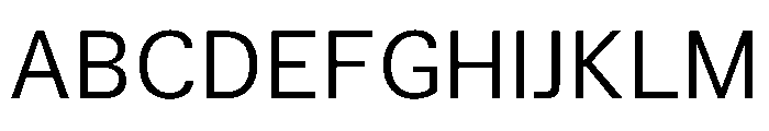 TrueSans Book Font UPPERCASE