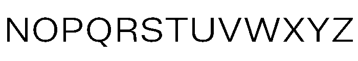 TrueSans BookExtended Font UPPERCASE