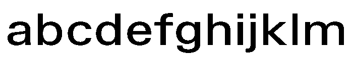 TrueSans MediumExtended FONT