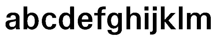 TrueSans Medium FONT