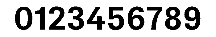 TrueSans SemiBold Font OTHER CHARS