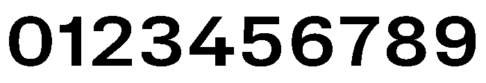TrueSans SemiBoldExtended Font OTHER CHARS