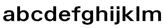 TrueSans SemiBoldExtended FONT