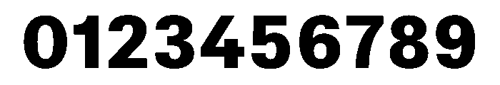 TrueSans UltraBold Font OTHER CHARS