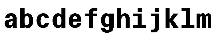 TrueSansMono Bold FONT