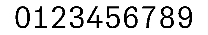 TrueSansMono Book Font OTHER CHARS