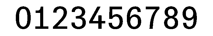 TrueSansMono Regular Font OTHER CHARS