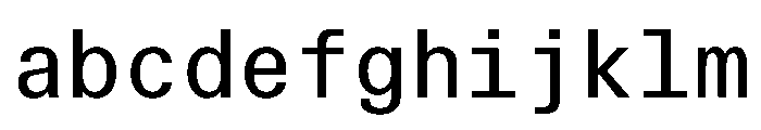 TrueSansMono Regular FONT