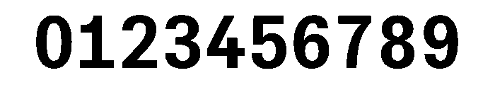 TrueSansMono SemiBold Font OTHER CHARS
