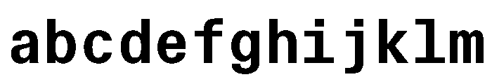 TrueSansMono SemiBold FONT