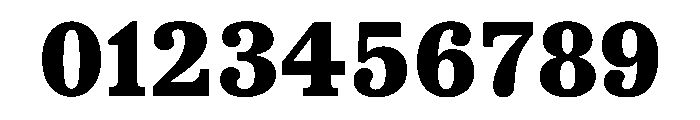 TrueSerif ExtraBold Font OTHER CHARS