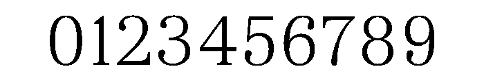 TrueSerif Light Font OTHER CHARS