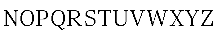 TrueSerif Light Font UPPERCASE