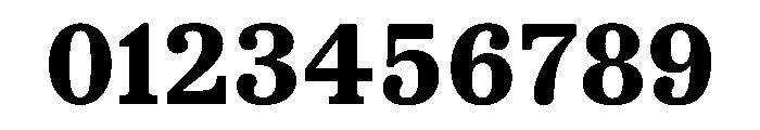 TrueSerif UltraBold Font OTHER CHARS