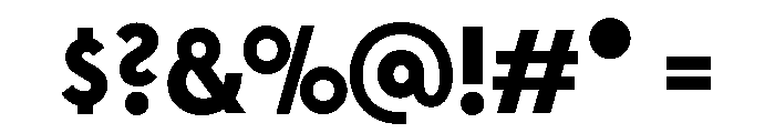 Trujllo BT Font OTHER CHARS