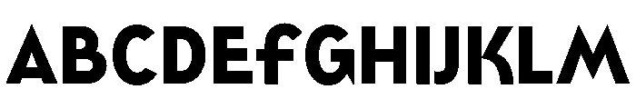 Trujllo BT Font UPPERCASE