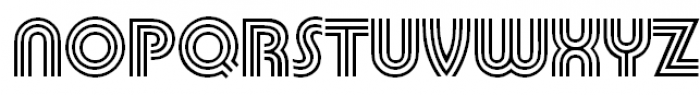 Triline No1 Font UPPERCASE