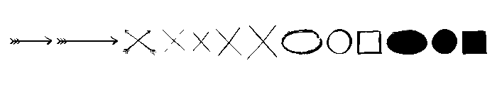 Trailmade Regular Extras Font LOWERCASE