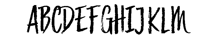 Trailmade Regular Font UPPERCASE