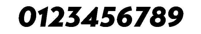 Transat Black Oblique Font OTHER CHARS