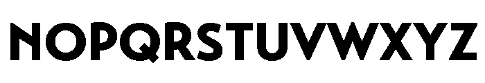 Transat Black Font UPPERCASE