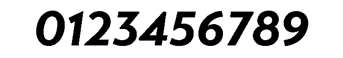 Transat Bold Oblique Font OTHER CHARS