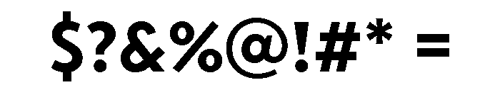 Transat Bold Font OTHER CHARS