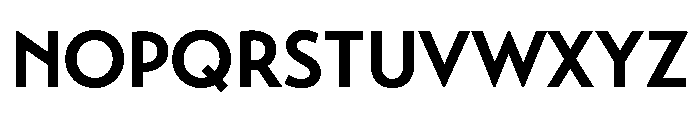 Transat Bold Font UPPERCASE