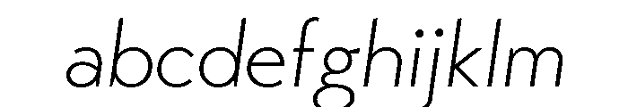 Transat Light Oblique FONT