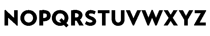 Transat Text Black Font UPPERCASE