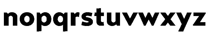 Transat Text Black Font LOWERCASE