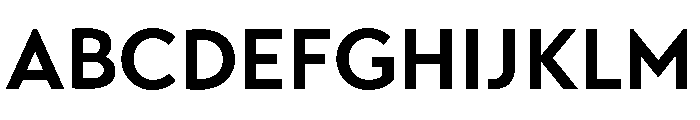 Transat Text Bold Font UPPERCASE
