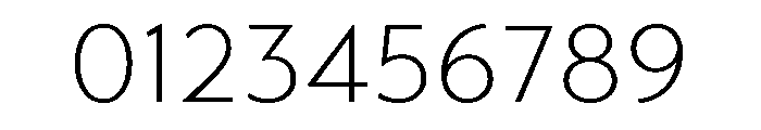 Transat Text Light Font OTHER CHARS