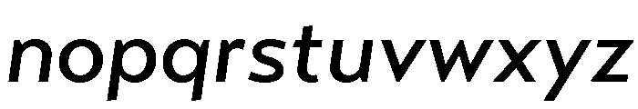 Transat Text Medium Oblique Font LOWERCASE