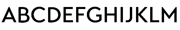 Transat Text Medium Font UPPERCASE